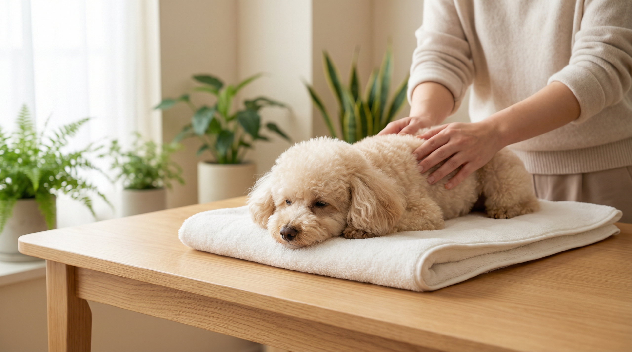 スウェーデン式ドッグマッサージ始めました